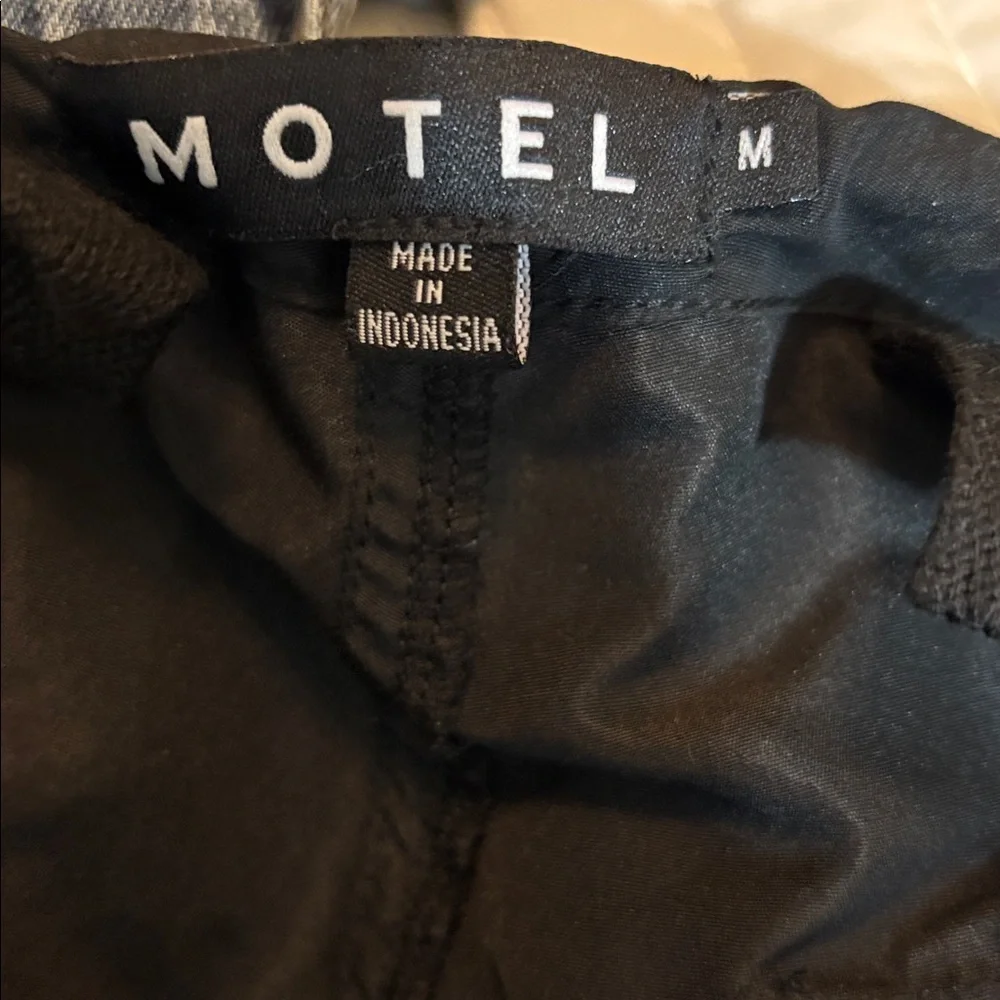 Motel Rocks | black pants medium - Picture 3 of 4
